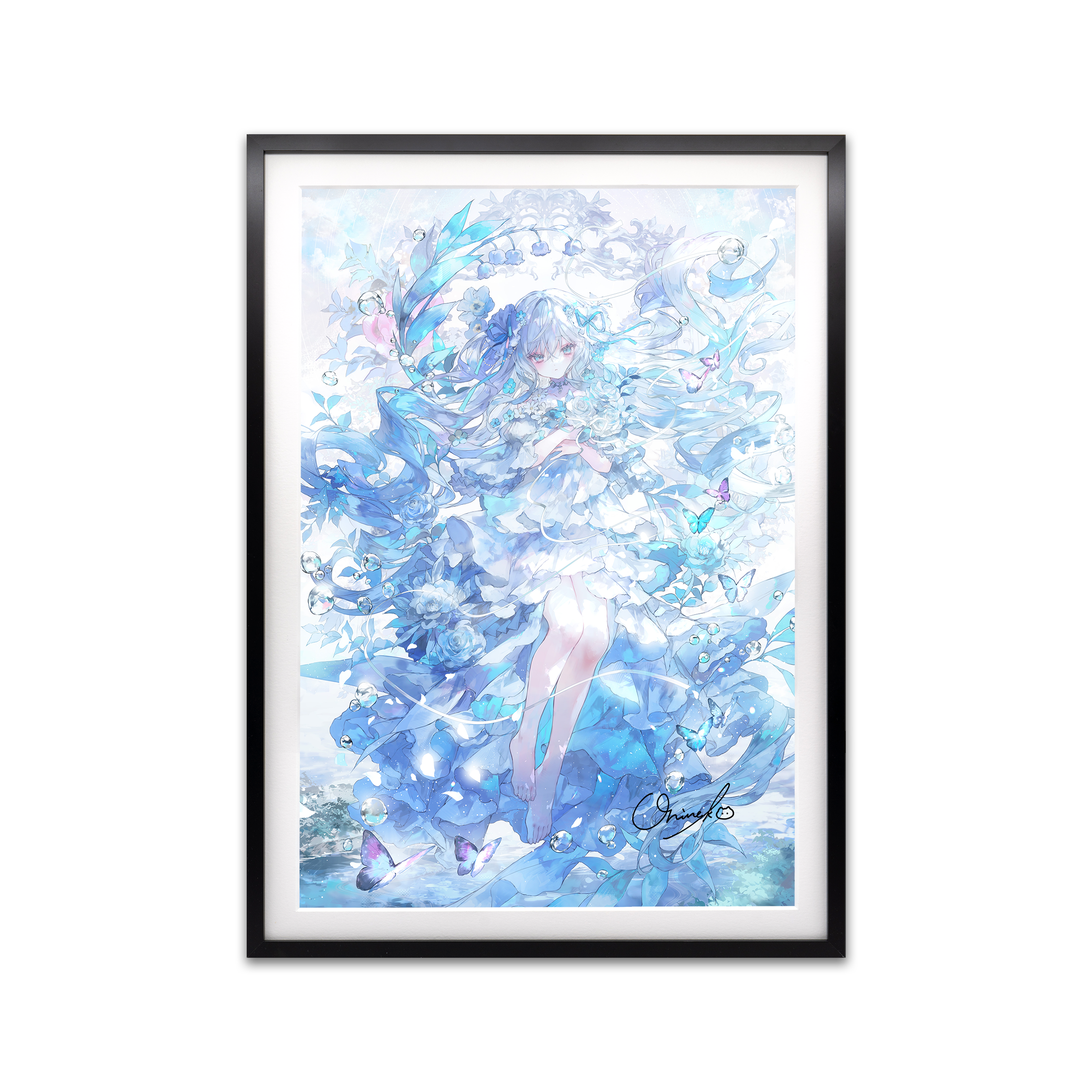 直筆サイン｜ジークレー複製原画「Epheria」 A3 / Edition.25 | XART STORE