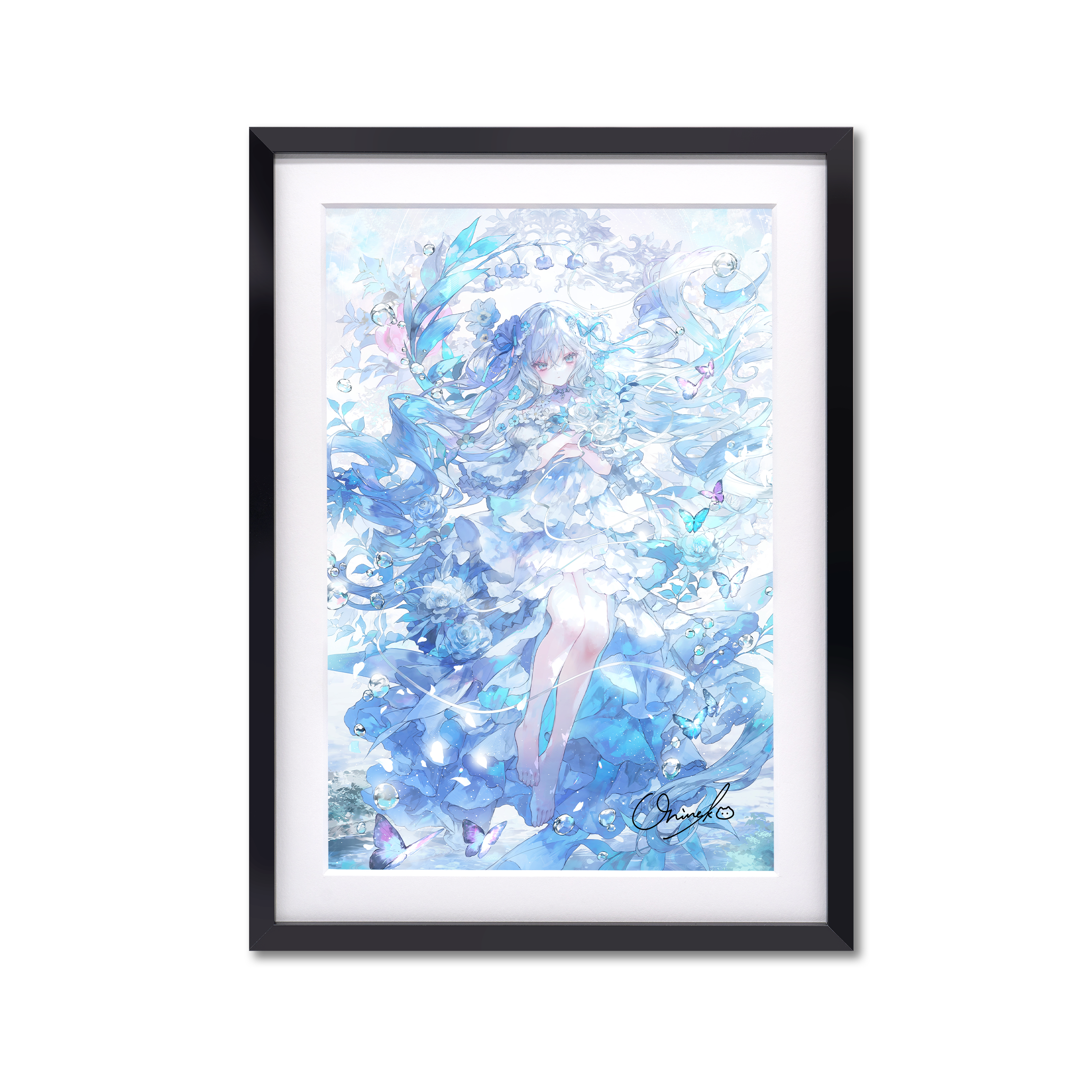 直筆サイン｜ジークレー複製原画「Epheria」 A4 / Edition.50 | XART STORE